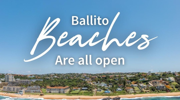 Ballito beaches are all open